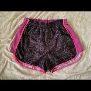 PINK running shorts